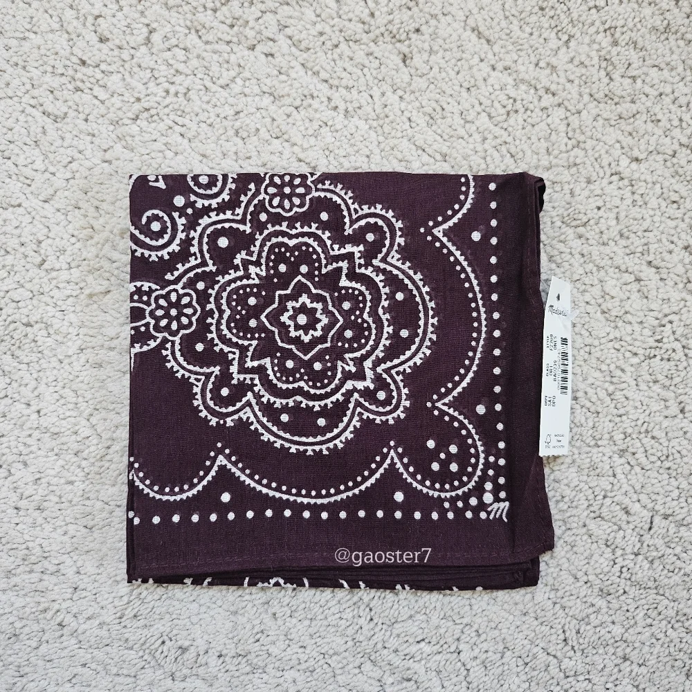 Madewell Organic Cotton Bandana - Picture 3 of 6